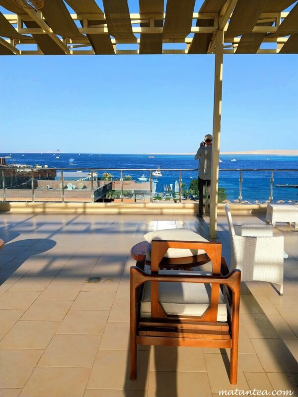 Hurghada Redcon Suites terrasse