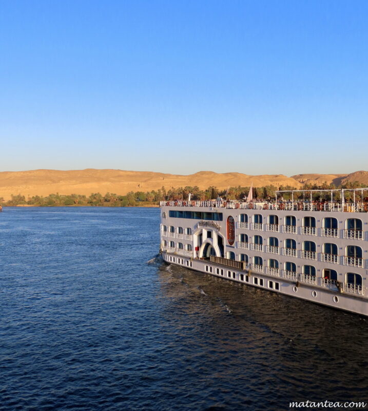 Bateau typique d'une croisière sur le Nil