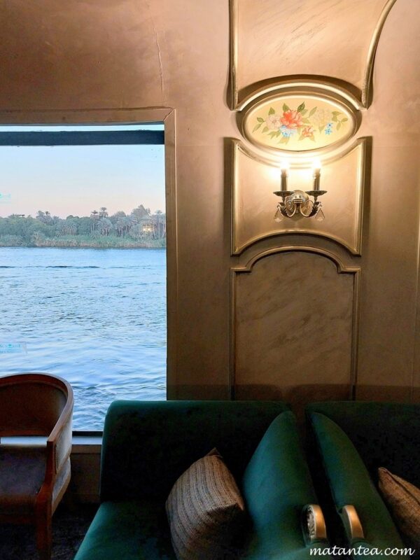 Salon sur un bateau de croisière
