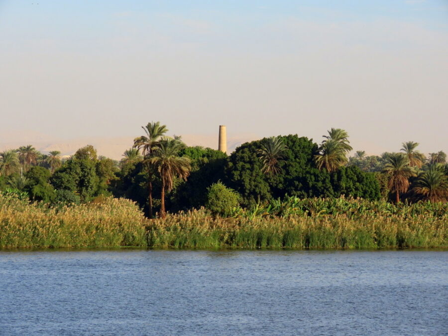 Arrivée en bateau à Louxor