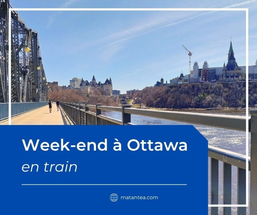 Week-end à Ottawa en train